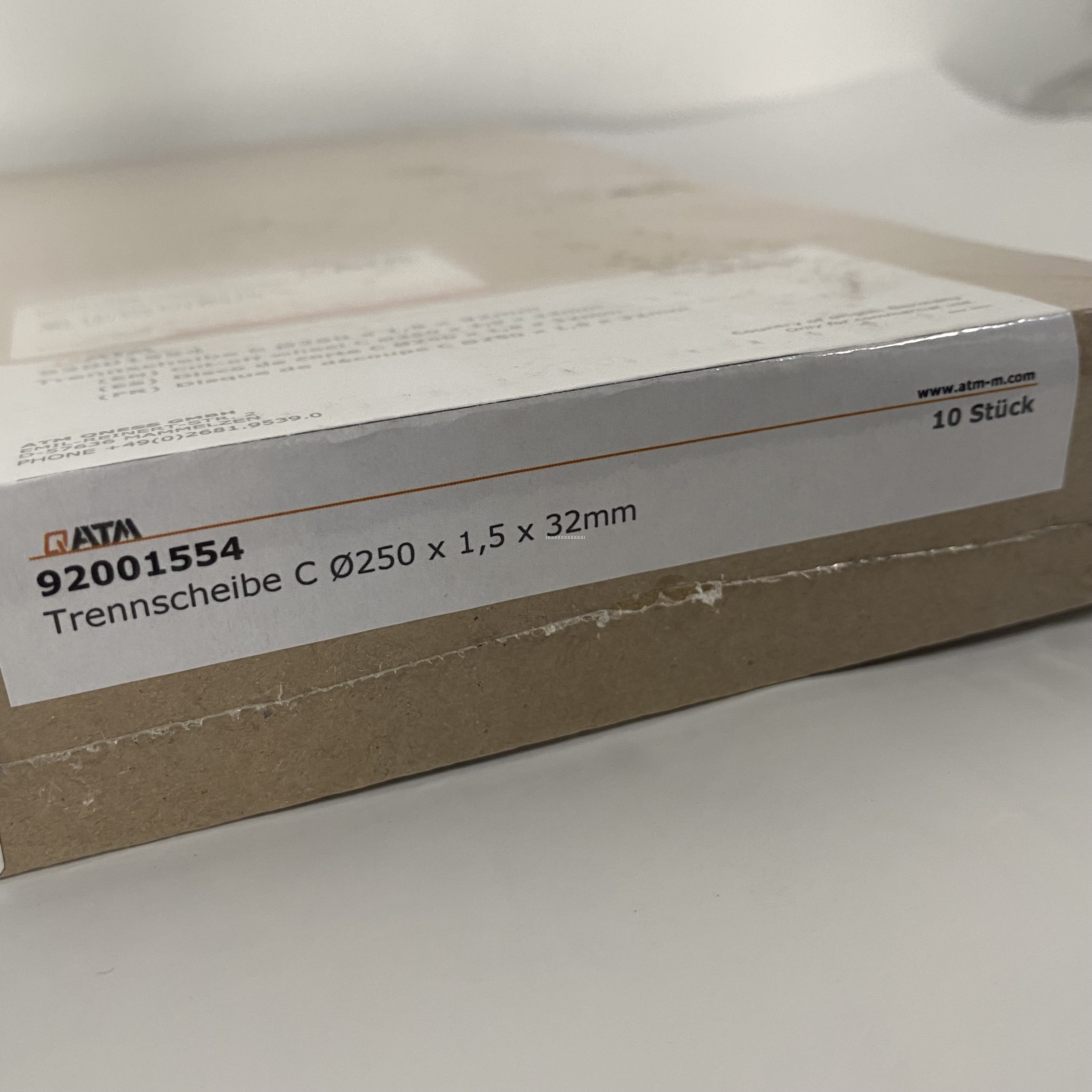 氧化鋁切割片Cut-off wheel C φ250圖片